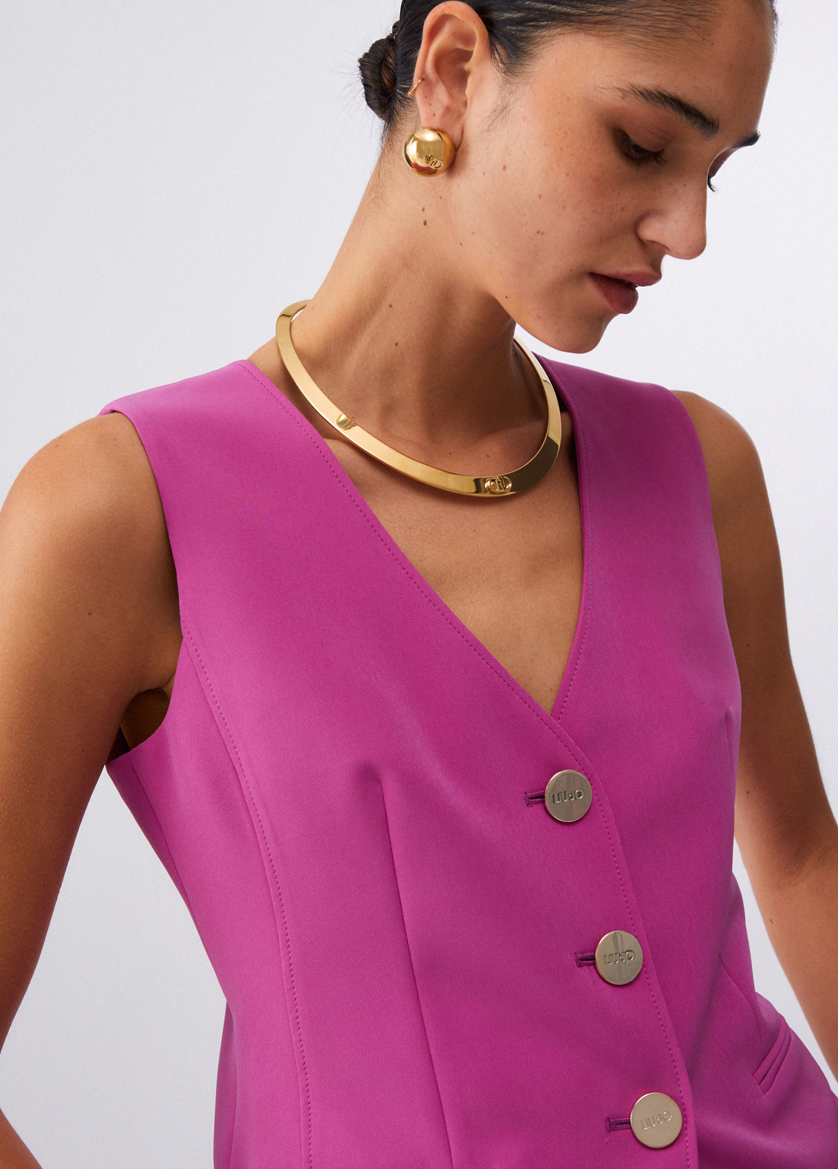 Colete Regualr Rosa - Liu Jo 6