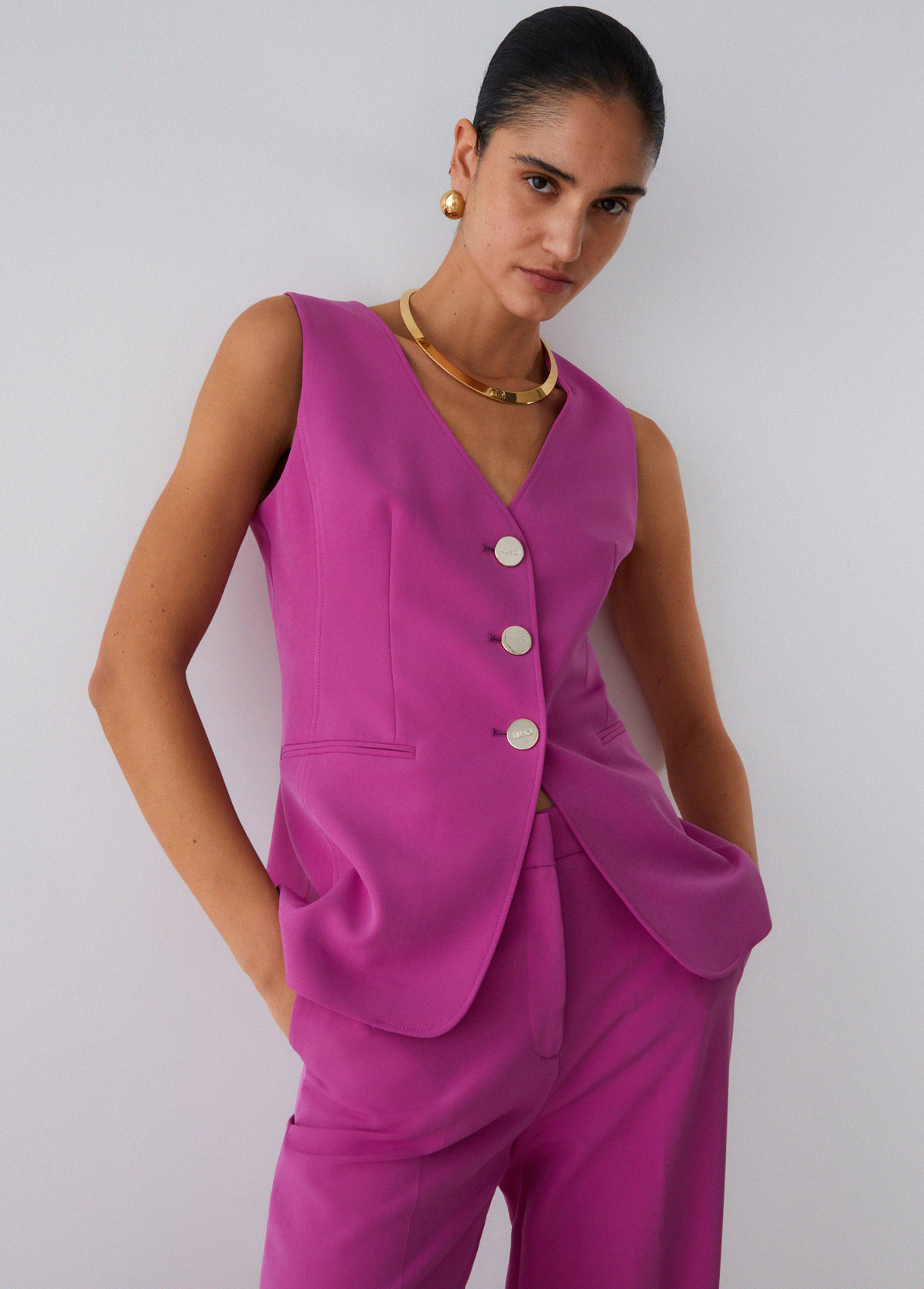 Colete Regualr Rosa - Liu Jo 7