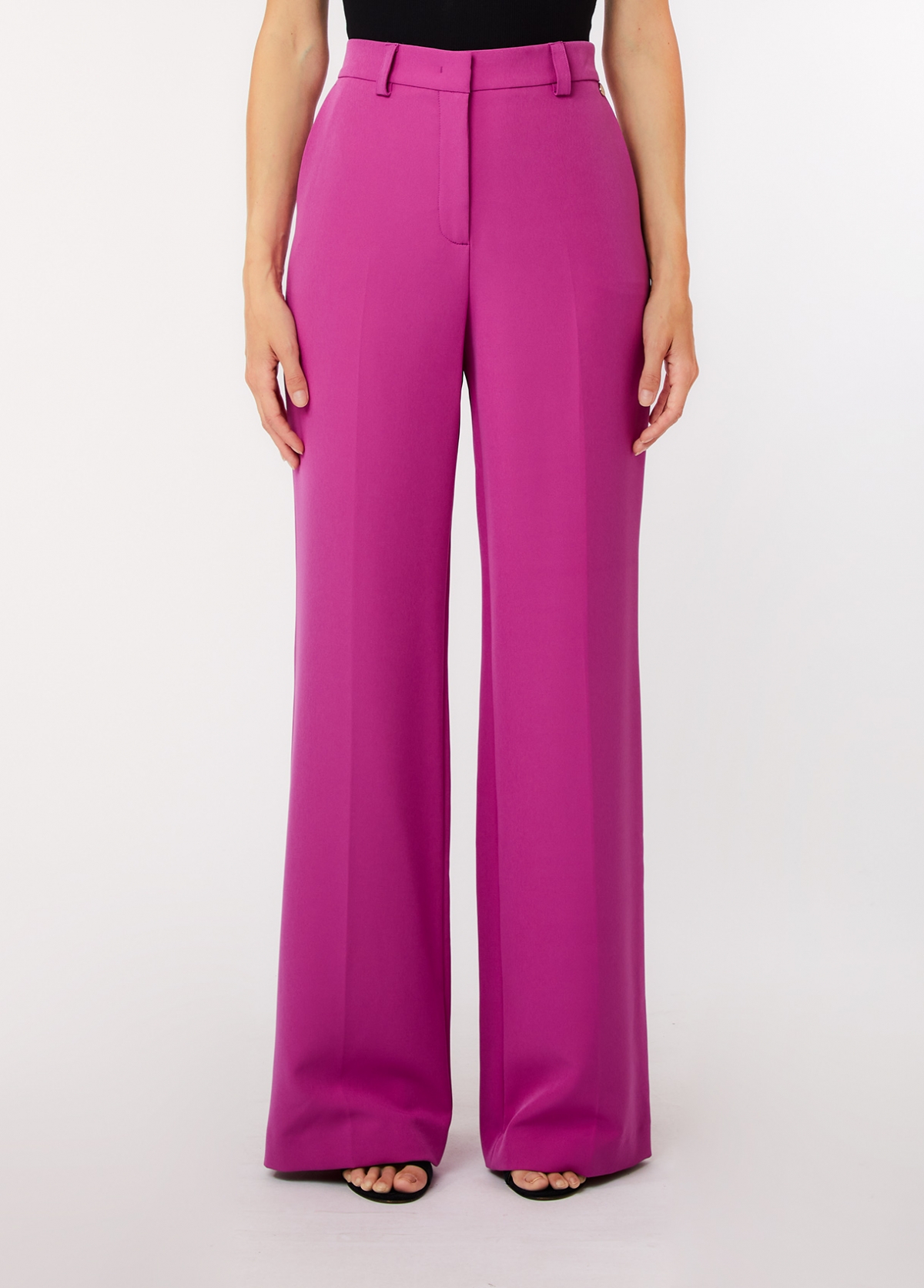 Calças Largas Alfaiataria Rosa - Liu Jo - PRÉ VENDA 1