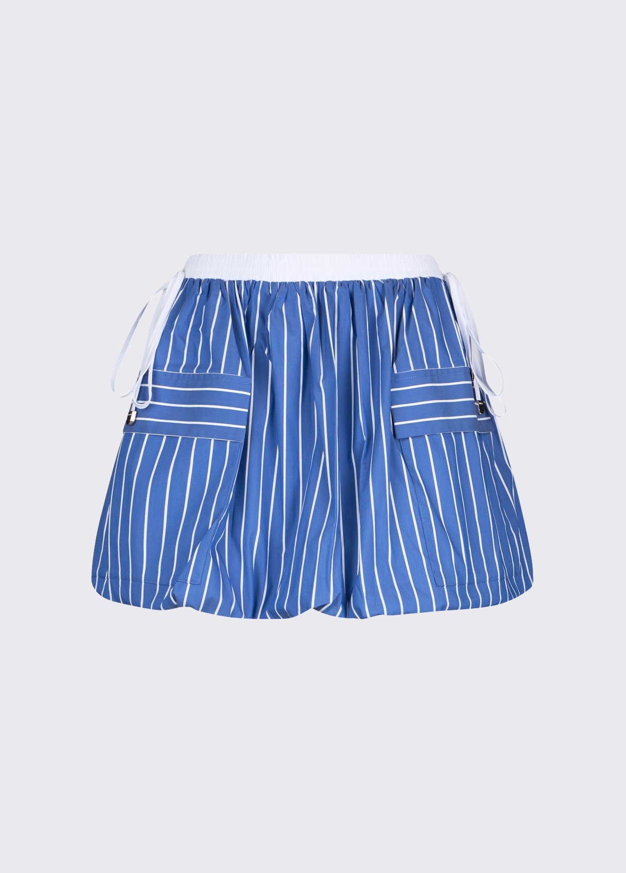 Saia Curta Blão de Riscas Azul - Liu Jo 3