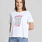 T-shirt Naughty Club Branco - LIU JO  - Miniatura 1