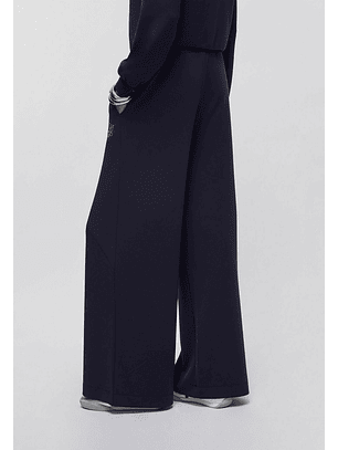 Calças Wide Leg Azuis Escuras - Liu Jo 	