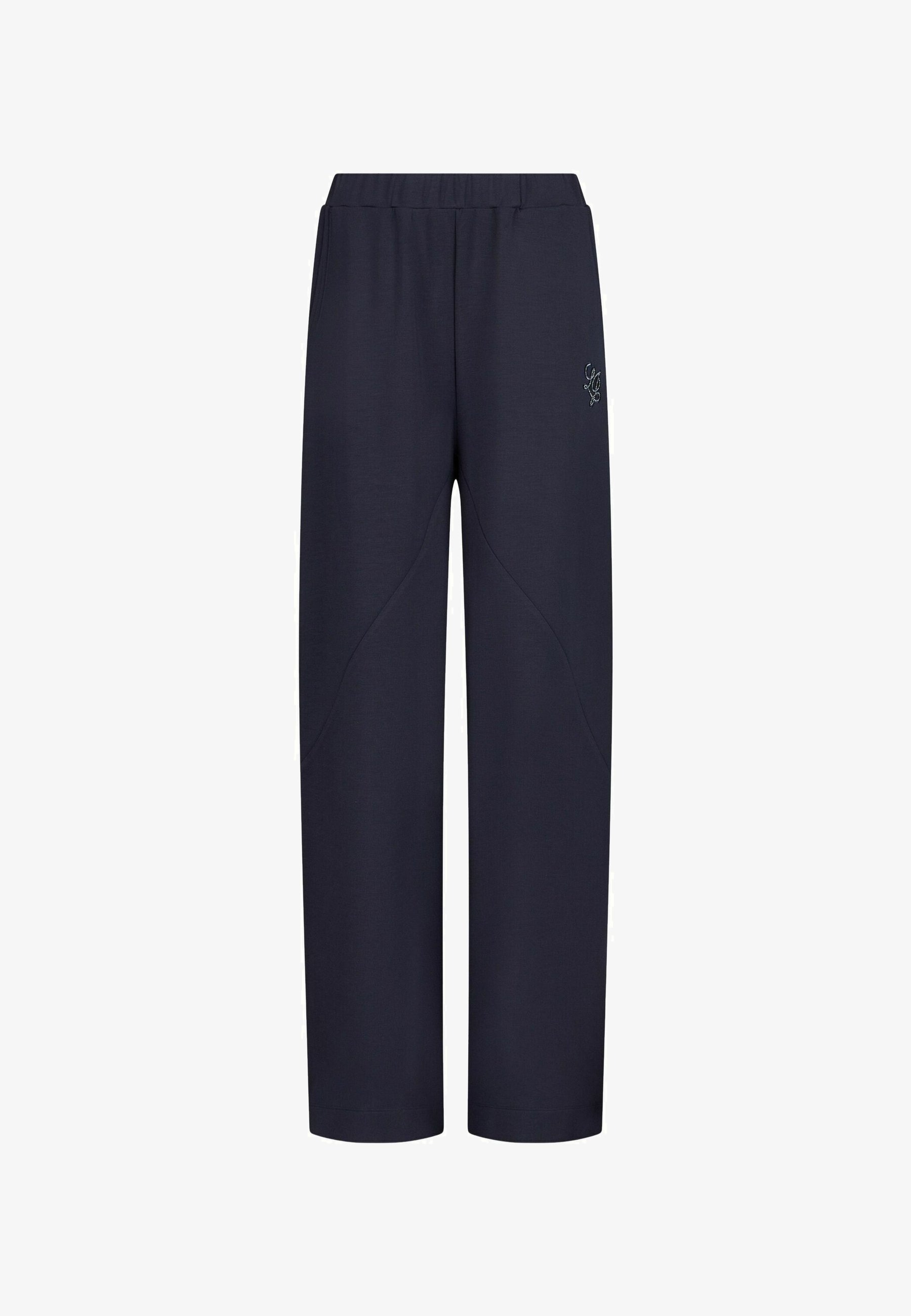 Calças Wide Leg Azuis Escuras - Liu Jo 	 5