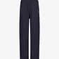 Calças Wide Leg Azuis Escuras - Liu Jo 	 - Thumbnail 5