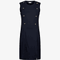 Vestidos de Cavas Com Aplicação Azul Ecuro - LIU JO - Thumbnail 5