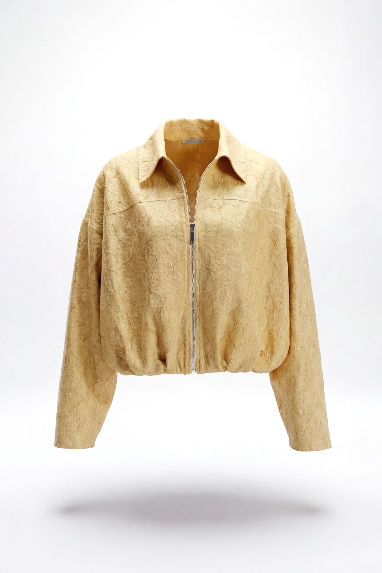 Casaco Bomber em Renda Bege- SAHOCO 1