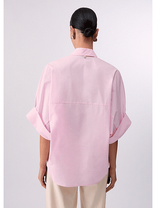 Camisa Manga Curta Rosa - LIU JO 