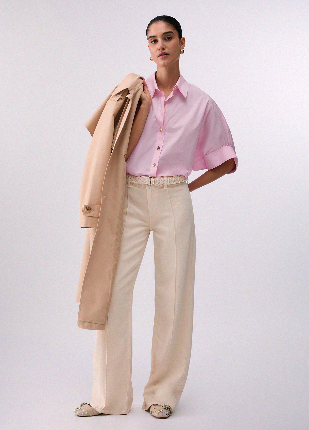 Camisa Manga Curta Rosa - LIU JO  5