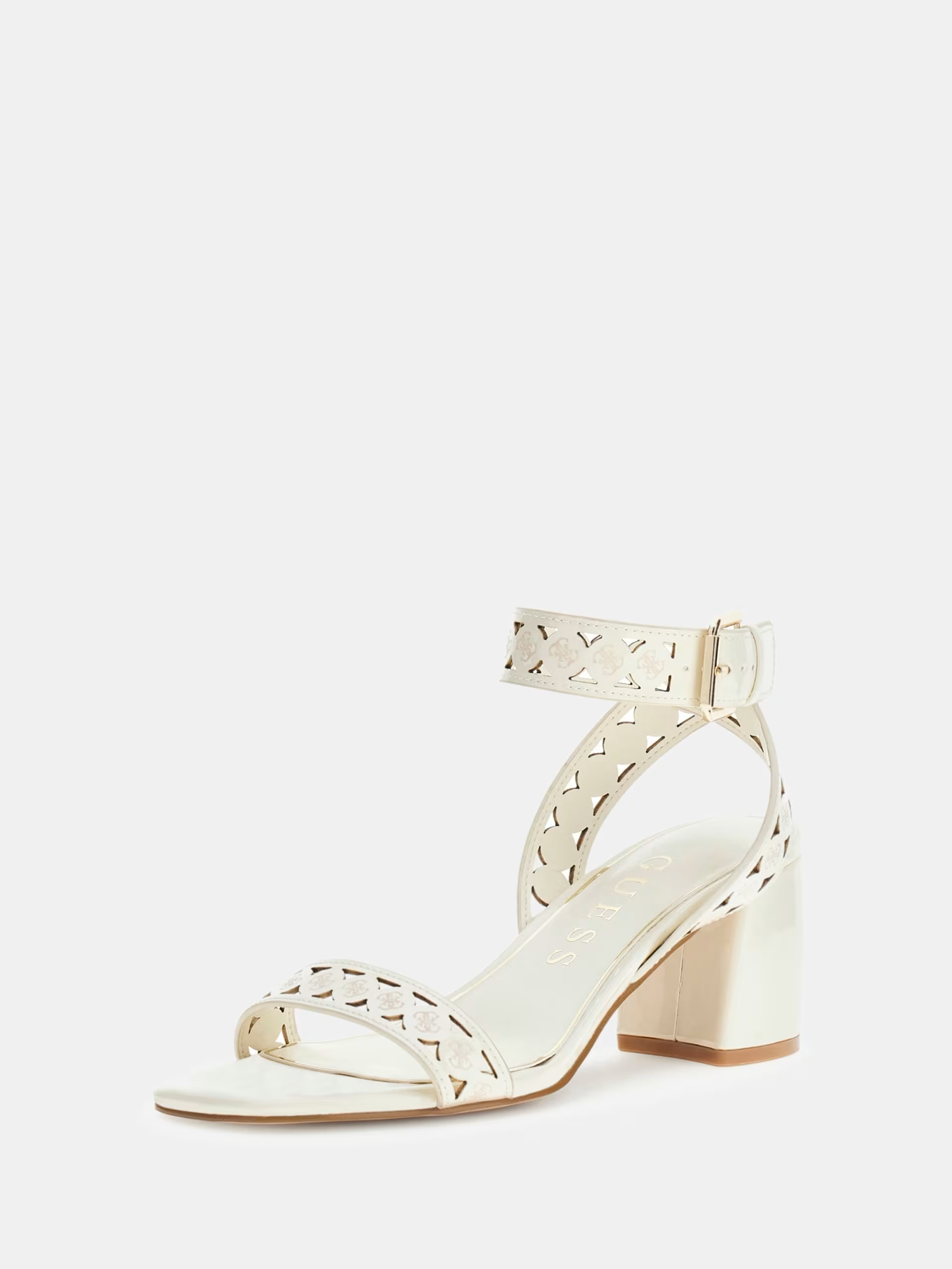 Sandália de Salto GASTINE2 Branco - Guess   1