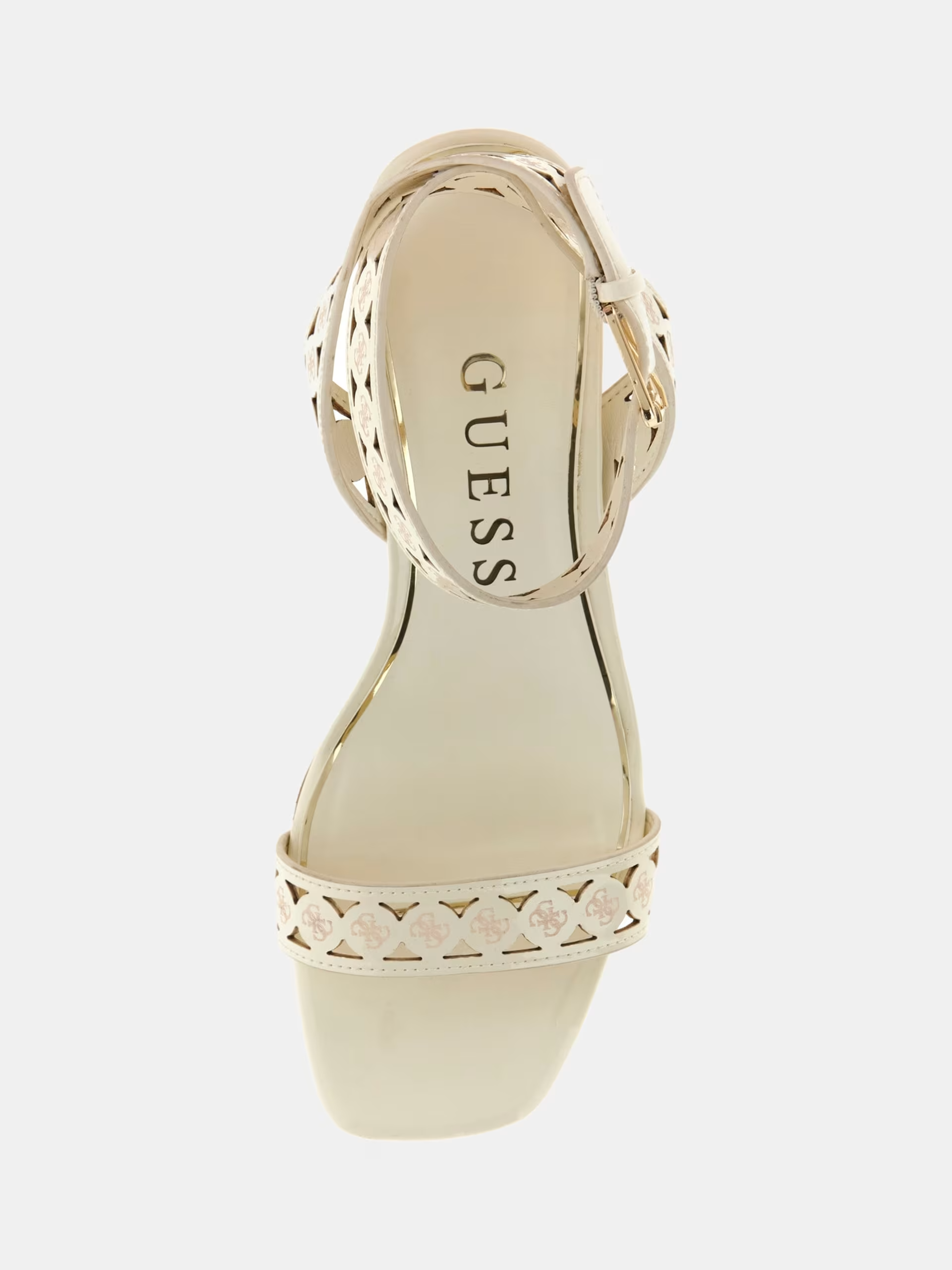 Sandália de Salto GASTINE2 Branco - Guess   4