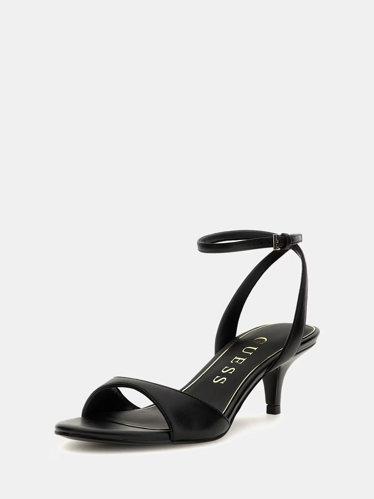 Sandália de Salto Baixo Preto - Guess   1