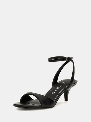 Sandália de Salto Baixo Preto - Guess  