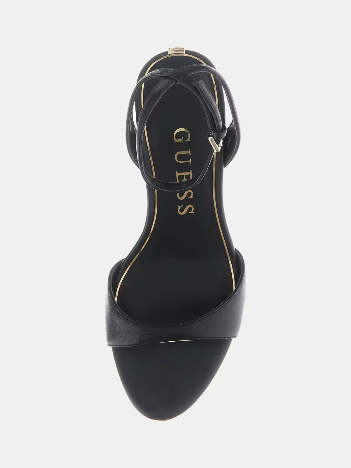 Sandália de Salto Baixo Preto - Guess   4