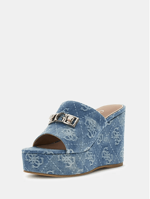 Sandália de Cunha EVENZA2 em Ganga - Guess  