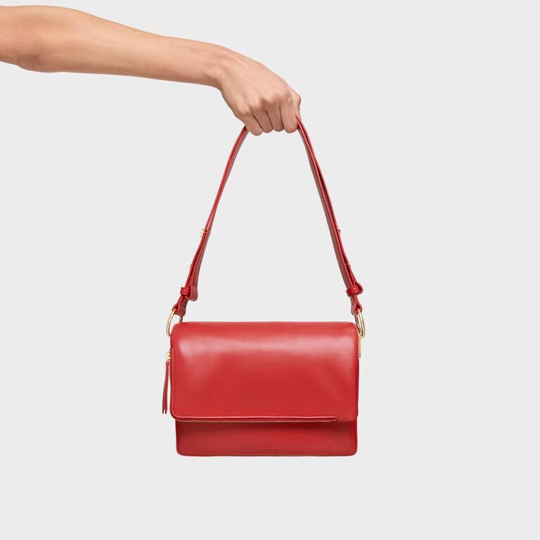 Mala de Ombro Audree Soft Vermelho - Tous  3
