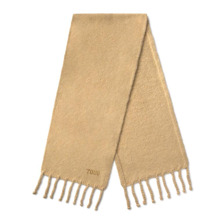 Cachecol Crystal com Strass Bege - Tous  1