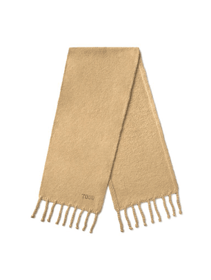 Cachecol Crystal com Strass Bege - Tous 