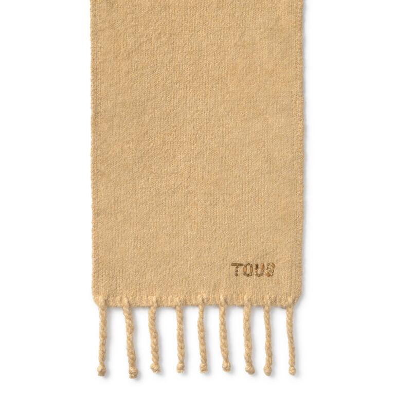 Cachecol Crystal com Strass Bege - Tous  5