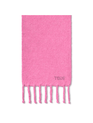 Cachecol Crystal com Strass Rosa - Tous