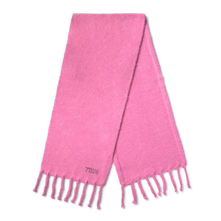 Cachecol Crystal com Strass Rosa - Tous 1