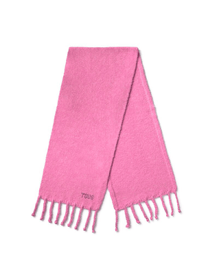 Cachecol Crystal com Strass Rosa - Tous