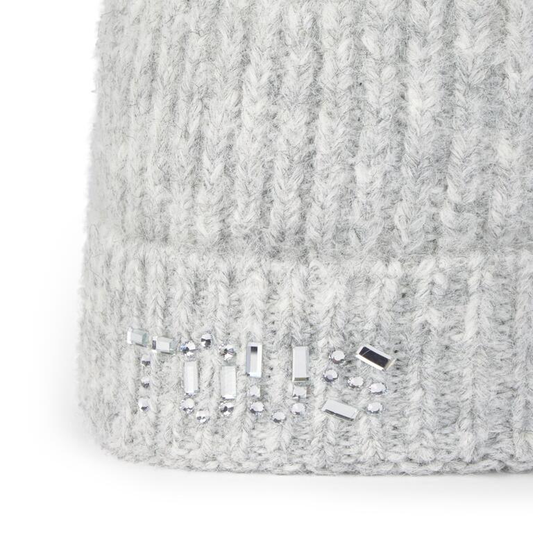 Gorro Crystal com Strass Cinza - Tous 4