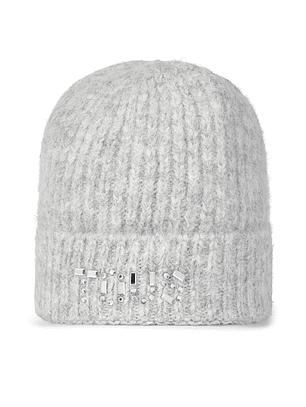 Gorro Crystal com Strass Cinza - Tous