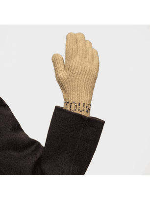 Cachecol Crystal com Strass Bege - Tous 