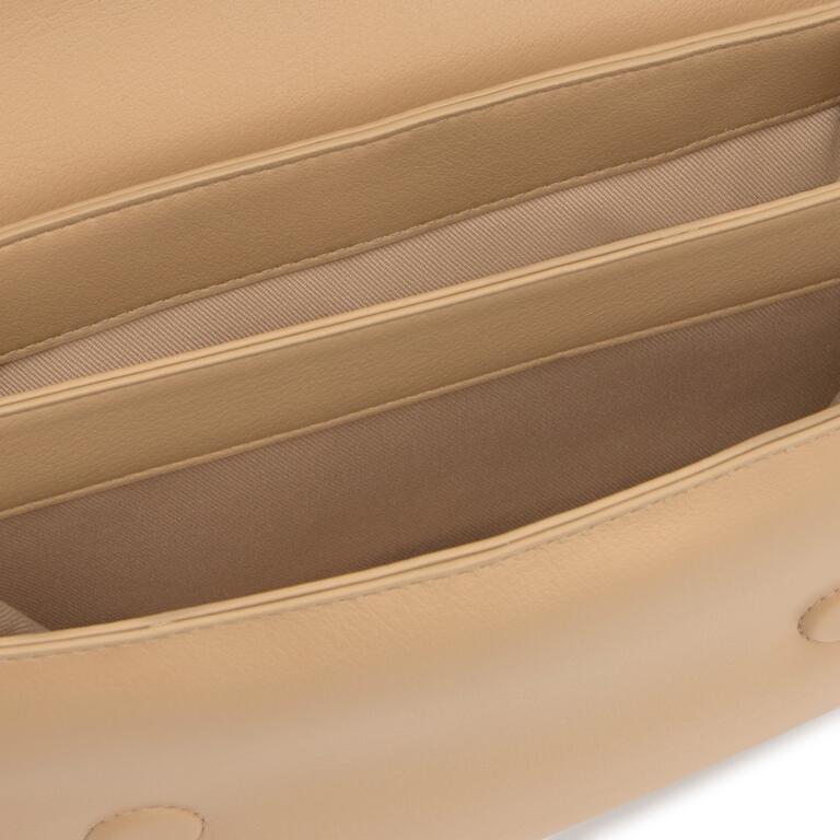 Mala de Ombro Audree Soft Bege - Tous  8