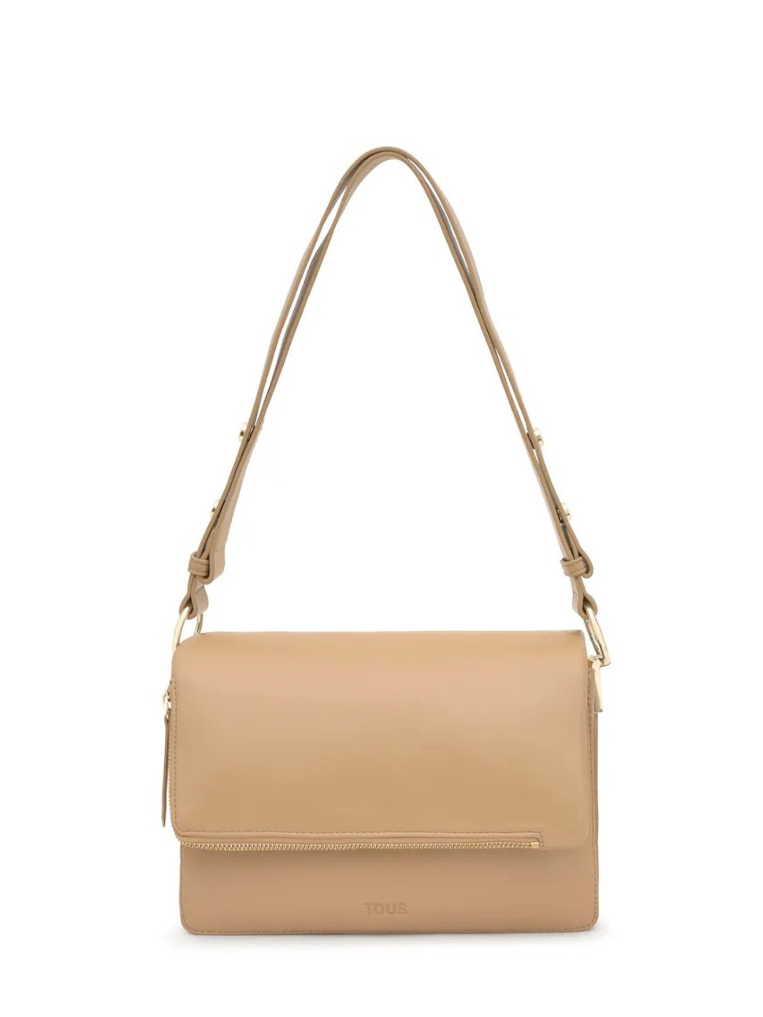 Mala de Ombro Audree Soft Bege - Tous  1