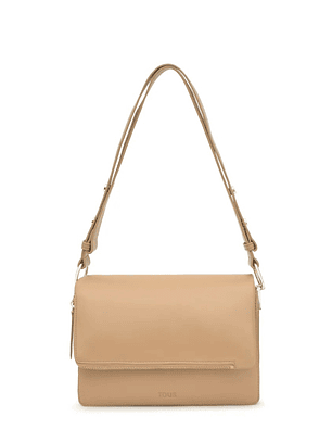 Mala de Ombro Audree Soft Bege - Tous 