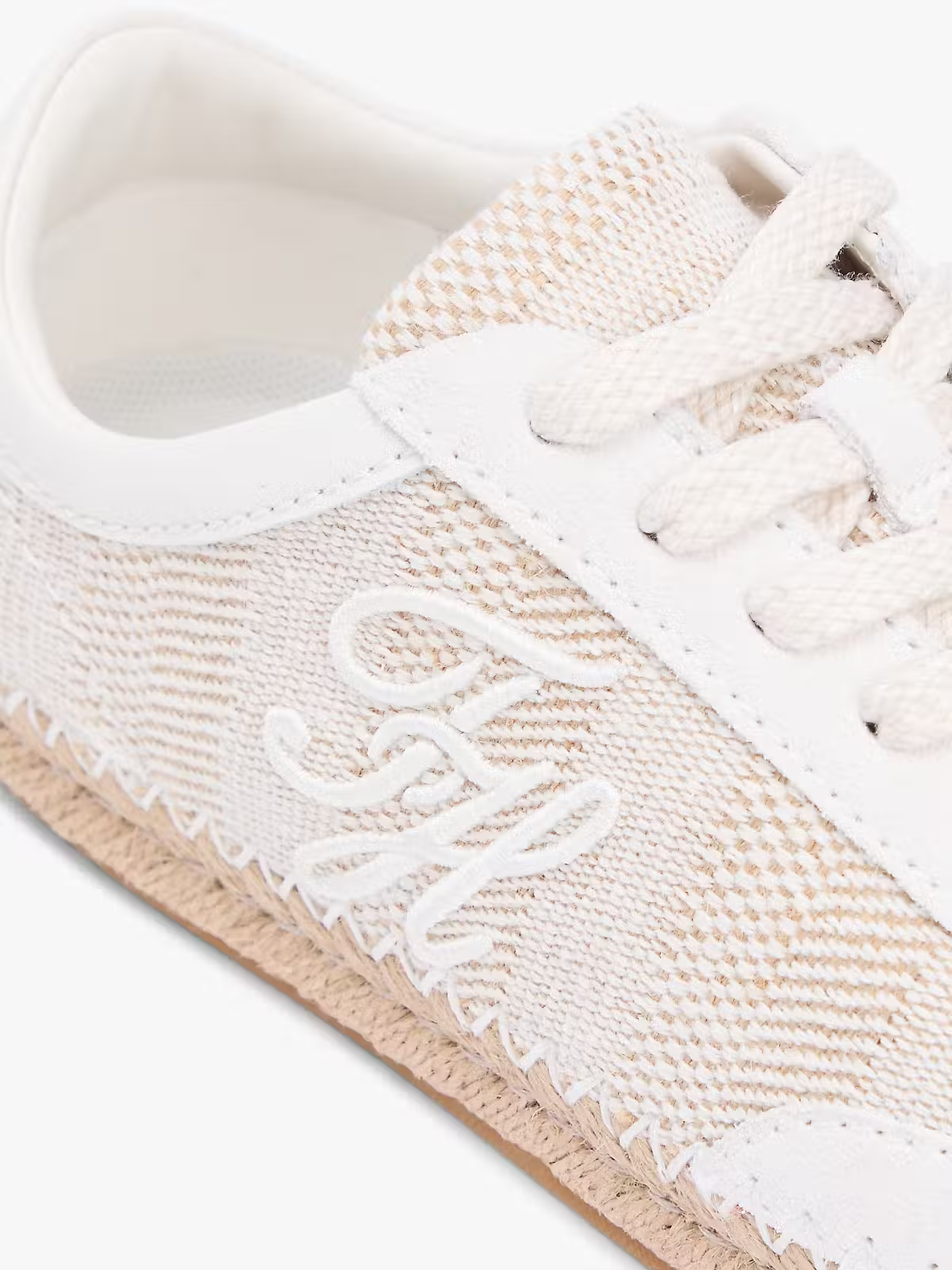 Ténis JACKIE em Canvas e Corda Bege - Tommy Hilfiger 5