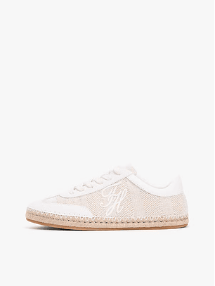 Ténis JACKIE em Canvas e Corda Bege - Tommy Hilfiger