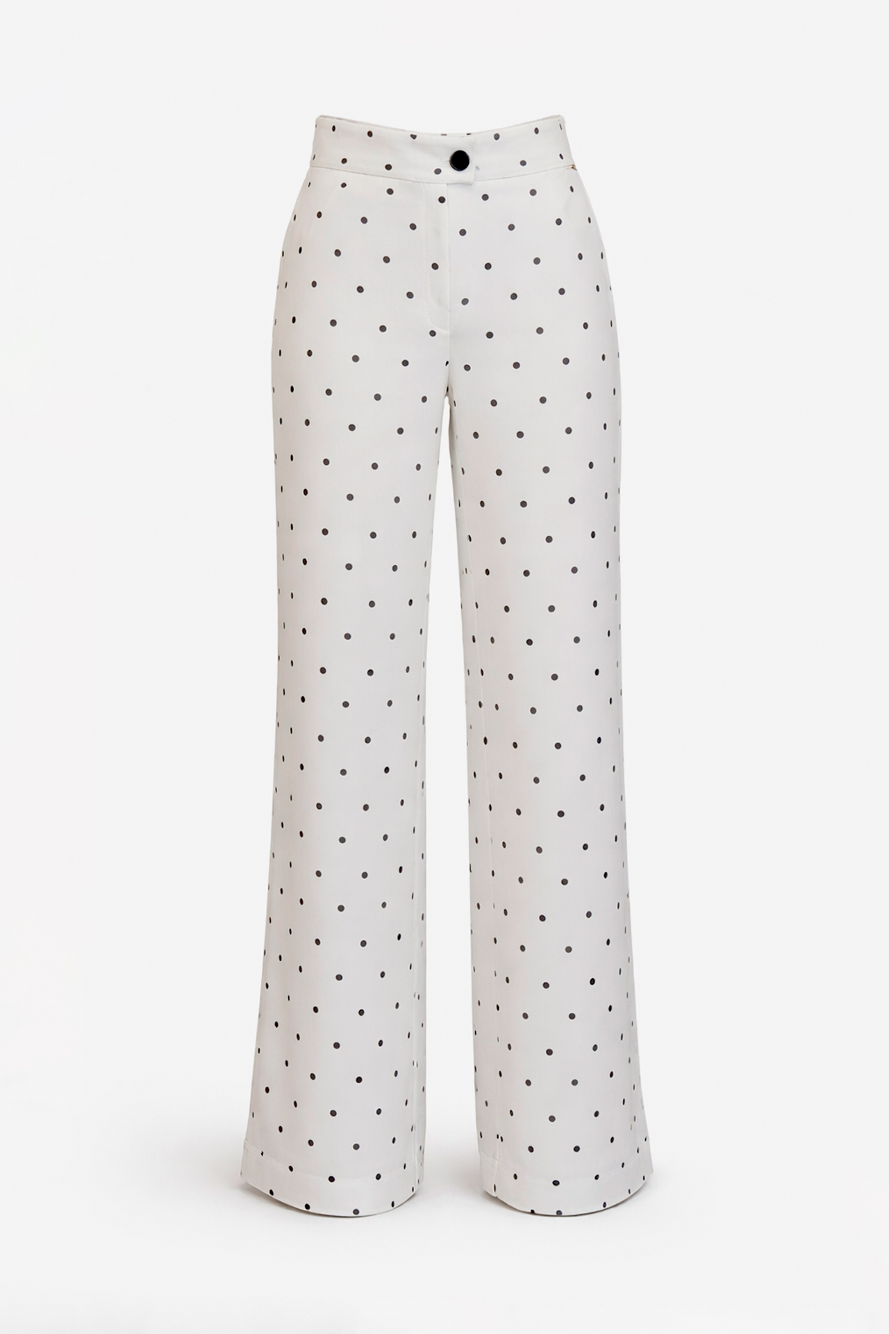 Calças Bolas Branco e Preto - SAHOCO 1