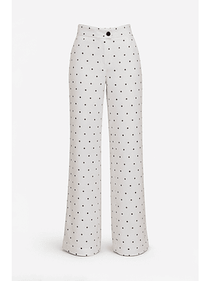 Calças Bolas Branco e Preto - SAHOCO