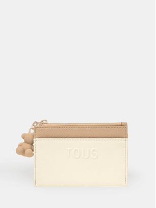 Carteira e Porta Cartões Audree Branco / Bege - Tous