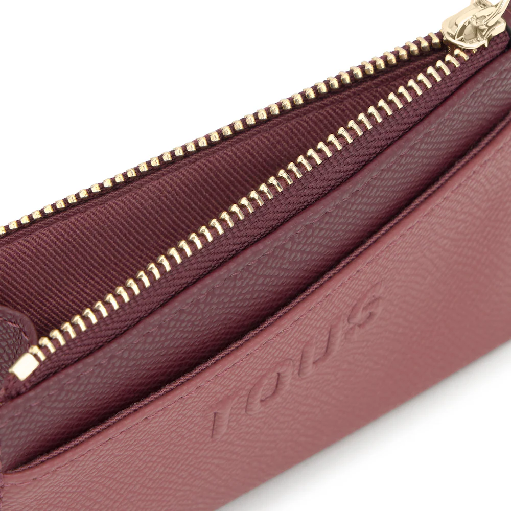 Carteira e Porta Cartões Audree Bordeaux - Tous  4