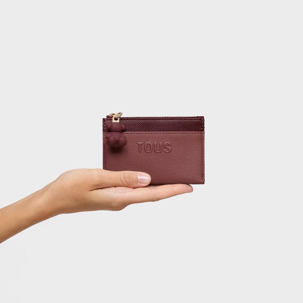 Carteira e Porta Cartões Audree Bordeaux - Tous  5