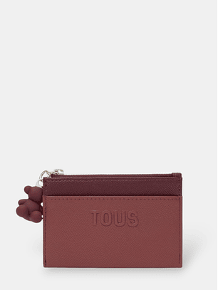 Carteira e Porta Cartões Audree Bordeaux - Tous 