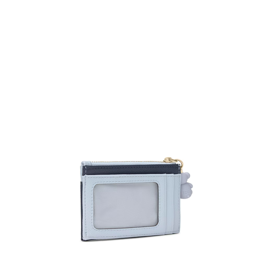Carteira e Porta Cartões Audree Azul - Tous 2