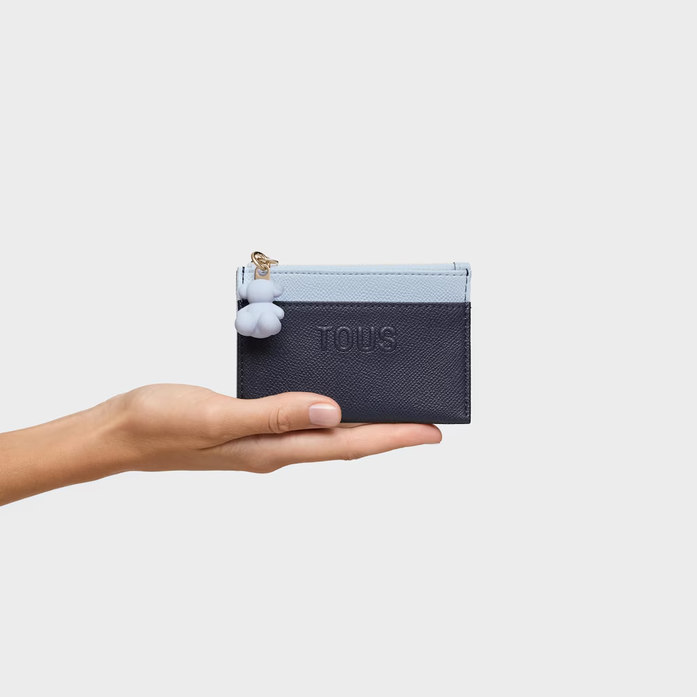 Carteira e Porta Cartões Audree Azul - Tous 3