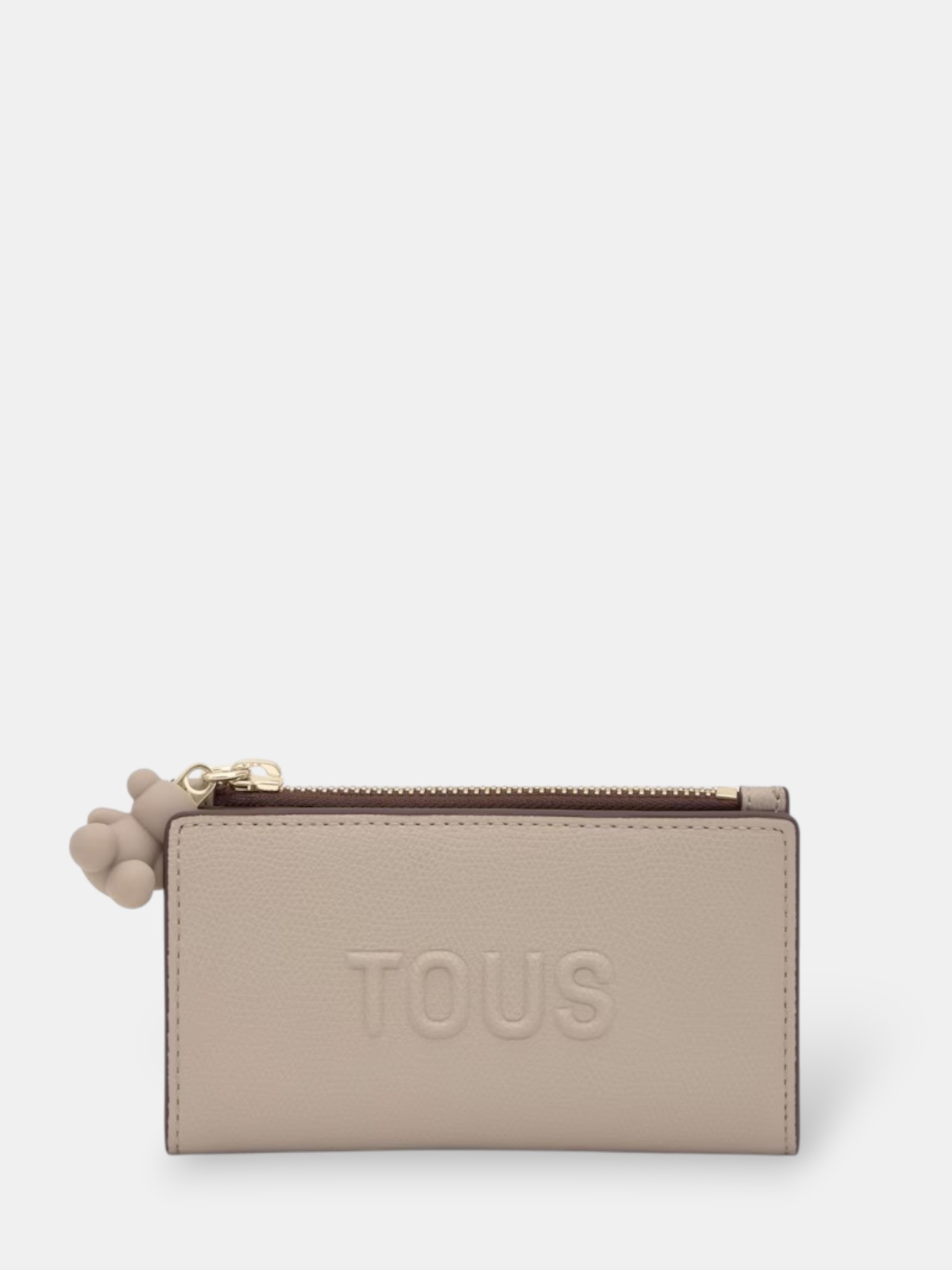 Carteira com Fecho Back to Basics Taupe - Tous  1