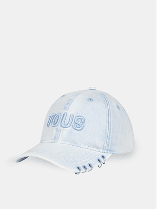 Boné Earrings Azul em Ganga - Tous