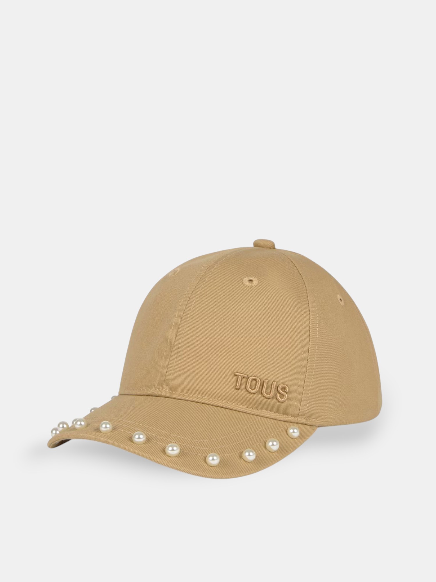 Boné Pearls Bege - Tous  1