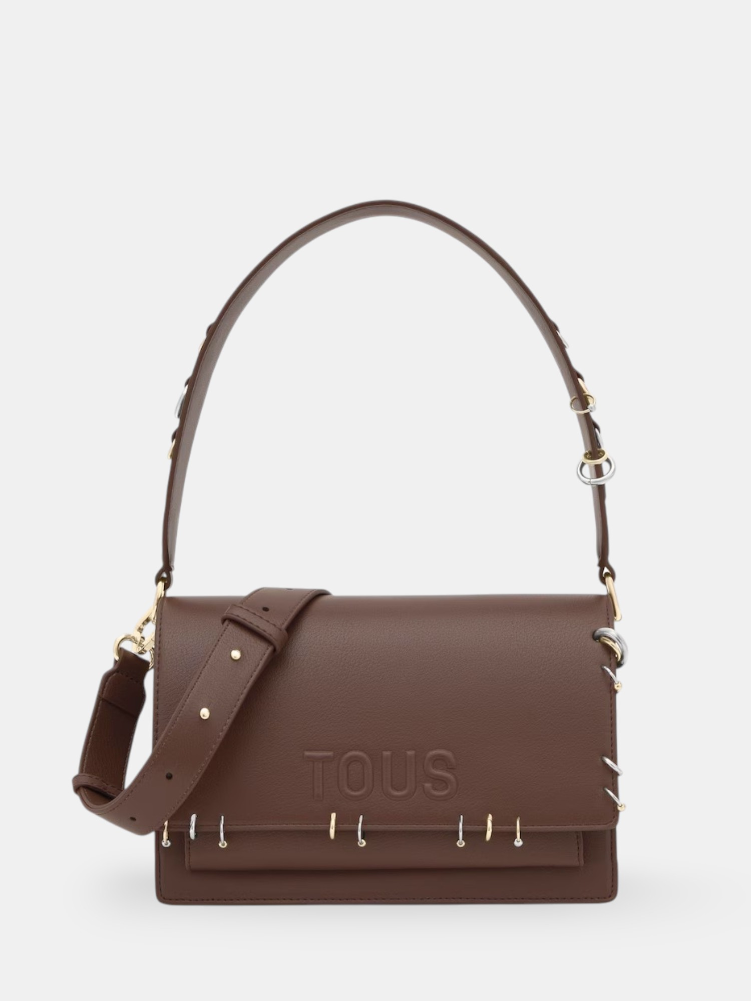 Mala de Ombro Audree Earrings Castanho - Tous  1