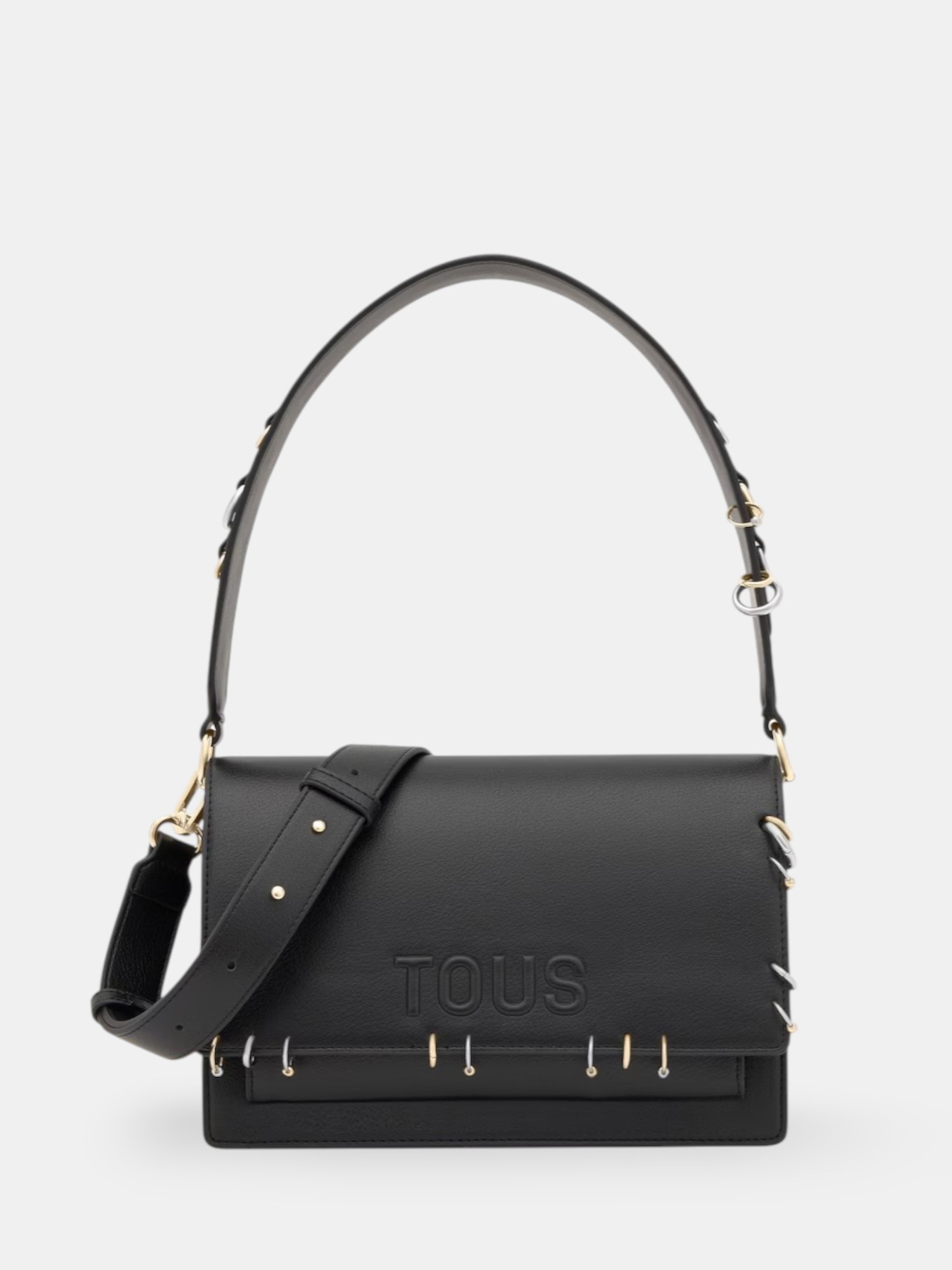 Mala de Ombro Audree Earrings Preto - Tous  1