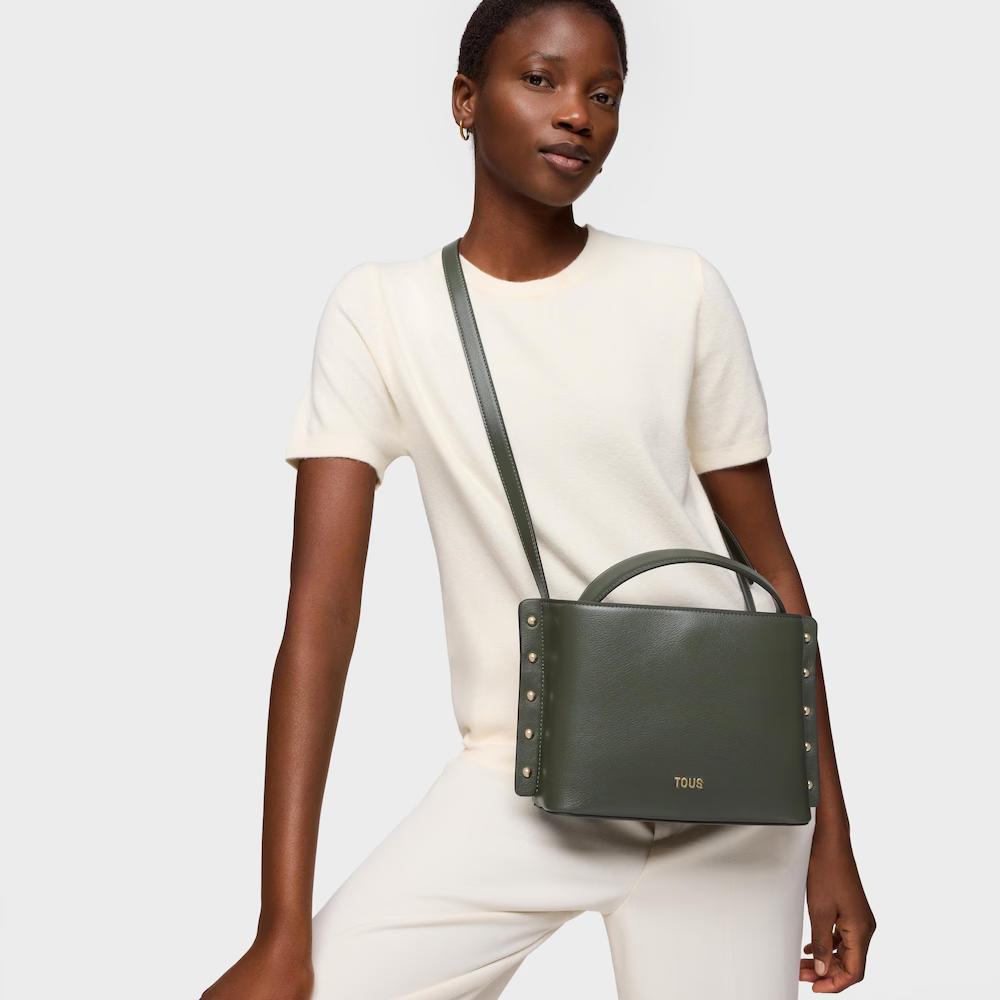 Mala de Mão Jewelry Studs Verde - Tous 2