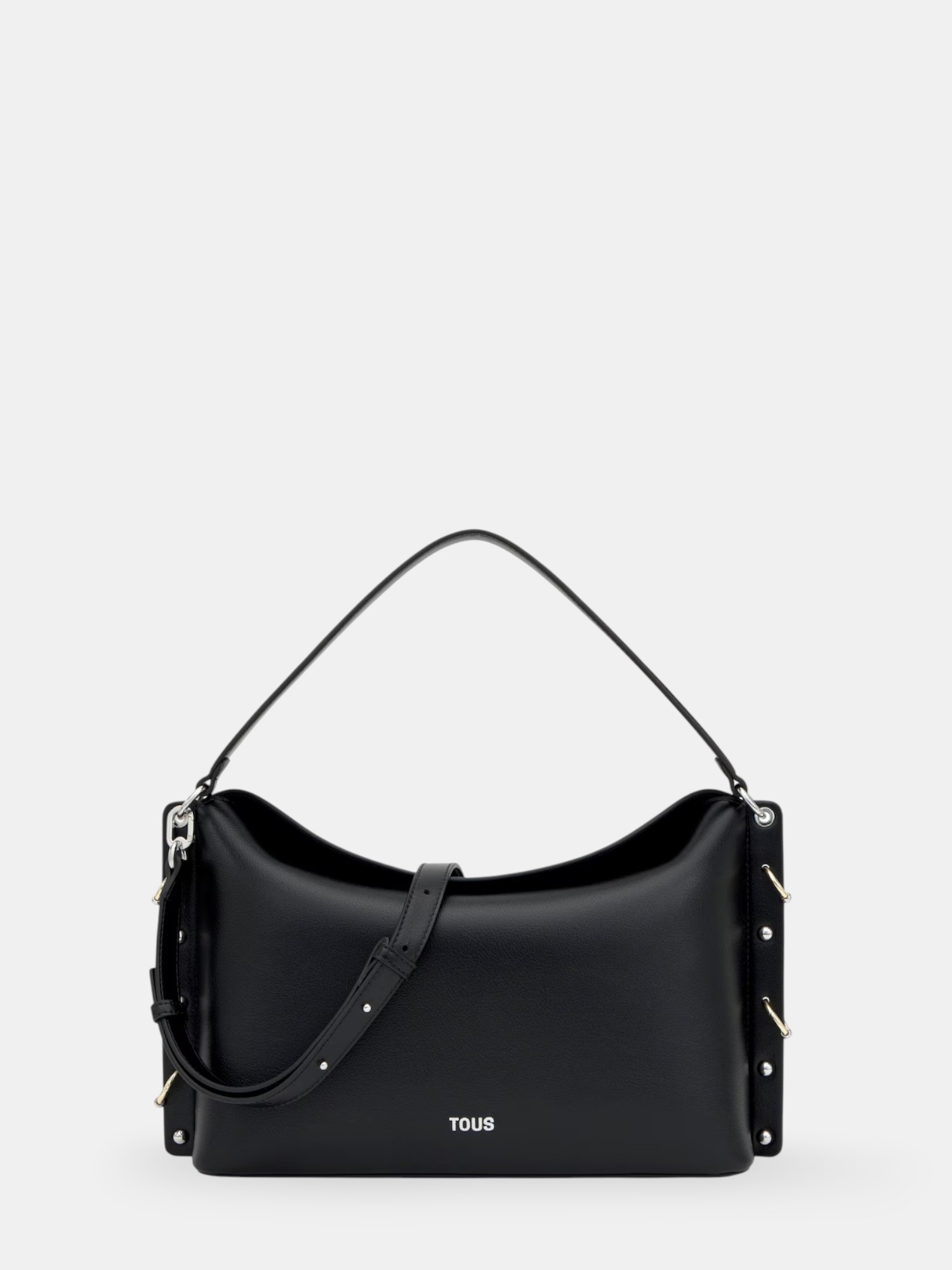 Mala de Ombro Jewelry Studs Preto - Tous  1