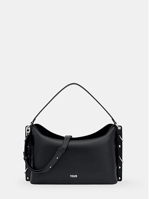 Mala de Ombro Jewelry Studs Preto - Tous 