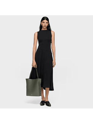 Mala de Ombro Grande Jewelry Studs Verde - Tous 